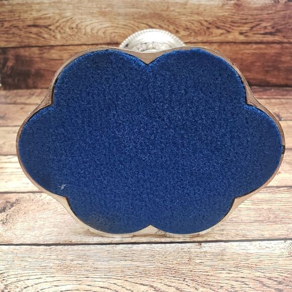 VINTAGE E.P. ZINC Silver-plated Candlestick Candle Holder Made in England - Picture 6 of 11